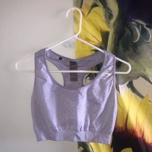 Purple Gymshark Sports Bra size M